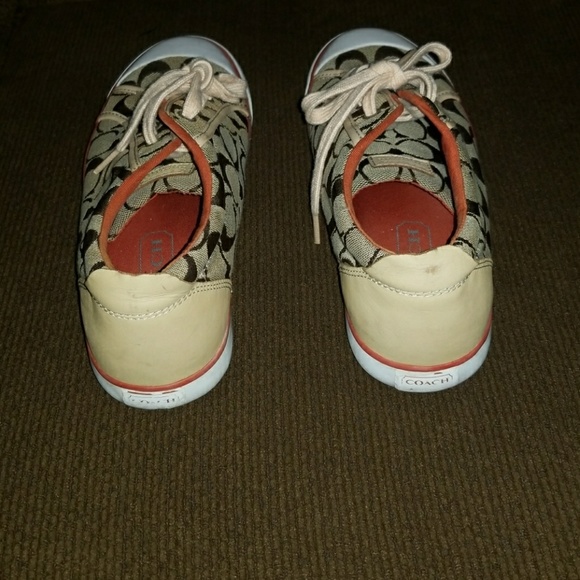 Authentic Coach signature C Barrett sneakers - Picture 4 of 8
